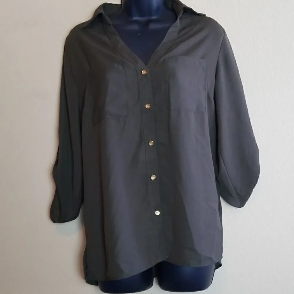 MPH Collection Button Down Shirt - Picture 1 of 8